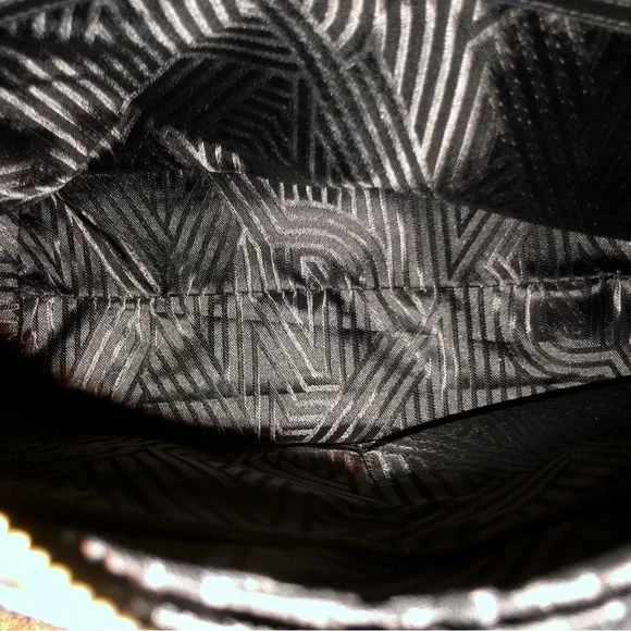 Black Leather DKNY Hobo Bag - Picture 5 of 9